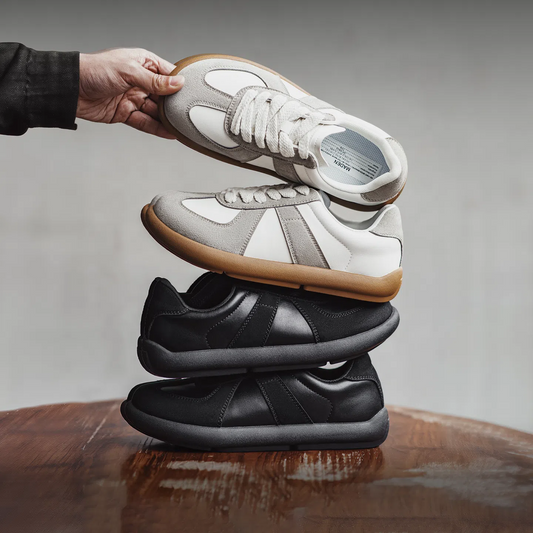 MADEN Wide Toe Vintage Trainer Shoes