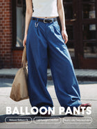 MADEN Women's Relaxed Balloon-Leg Pants thumbnail