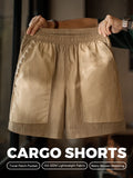 MADEN Men's Quick-Dry Multi-Pocket Cargo Shorts selected product image