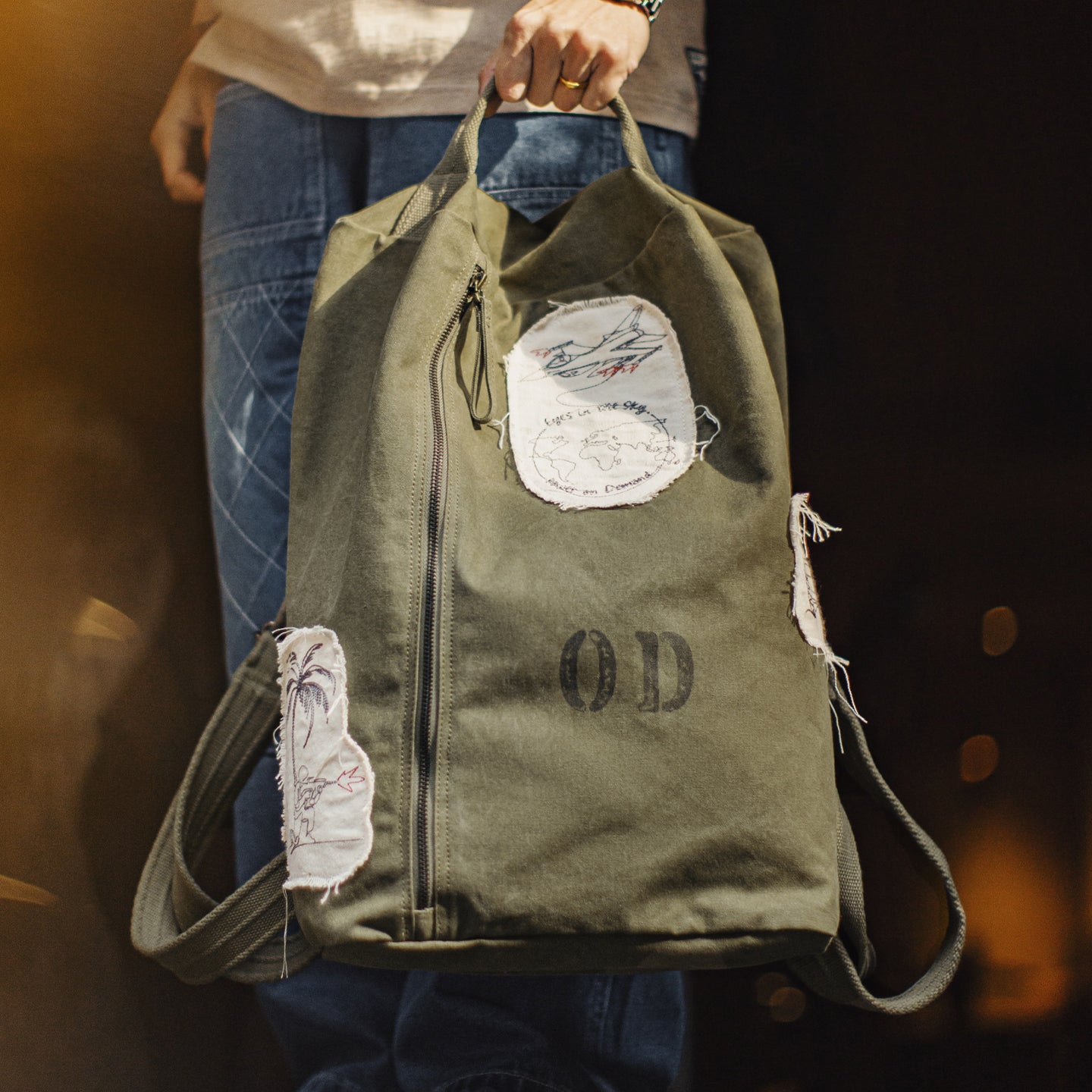 MADEN Retro Kit Bag - Large Capacity