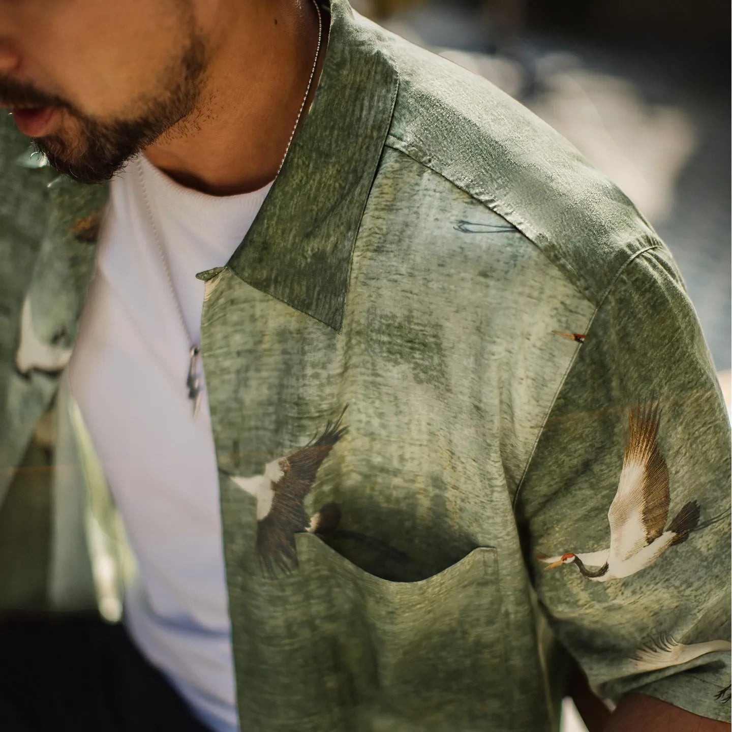 MADEN Lyocell Short Sleeve Shirt