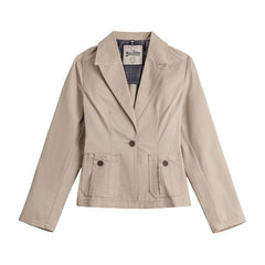 Blazer corto con cuello en pico MADEN