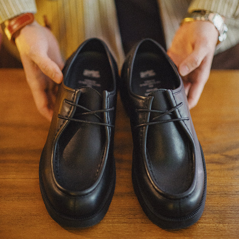 MADEN Moccasin-Stil Derby Loafer Schuhe