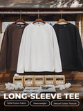 MADEN 305 GSM Long-Sleeve Tee – Cotton 100% selected product image
