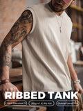 MADEN Striped V-Neck Tank Top selected product image