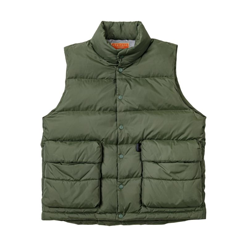 MADEN Down Vest – White Duck Down Filling