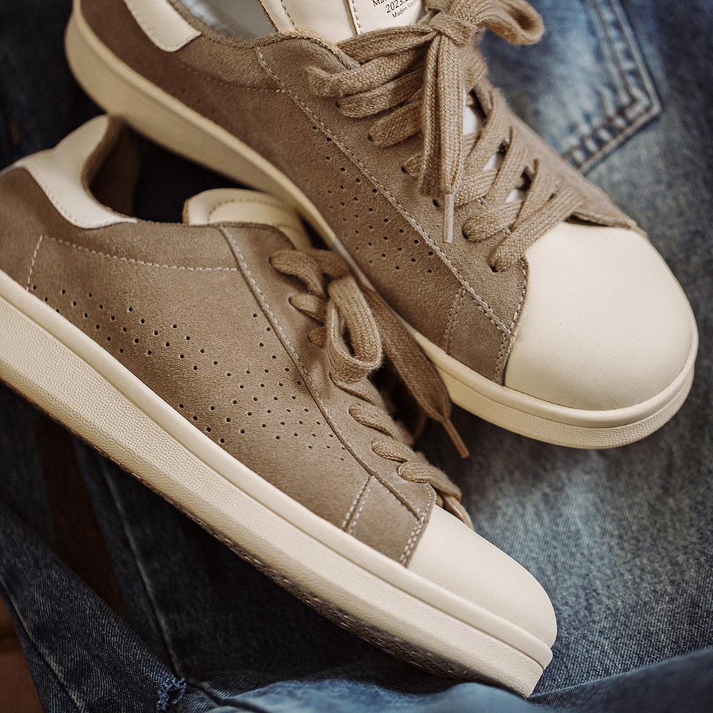 MADEN Retro Skateboard-Sneaker für Herren aus Wildleder