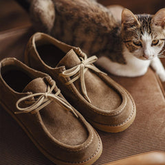 MADEN Herren Wallabee Känguru Schuhe