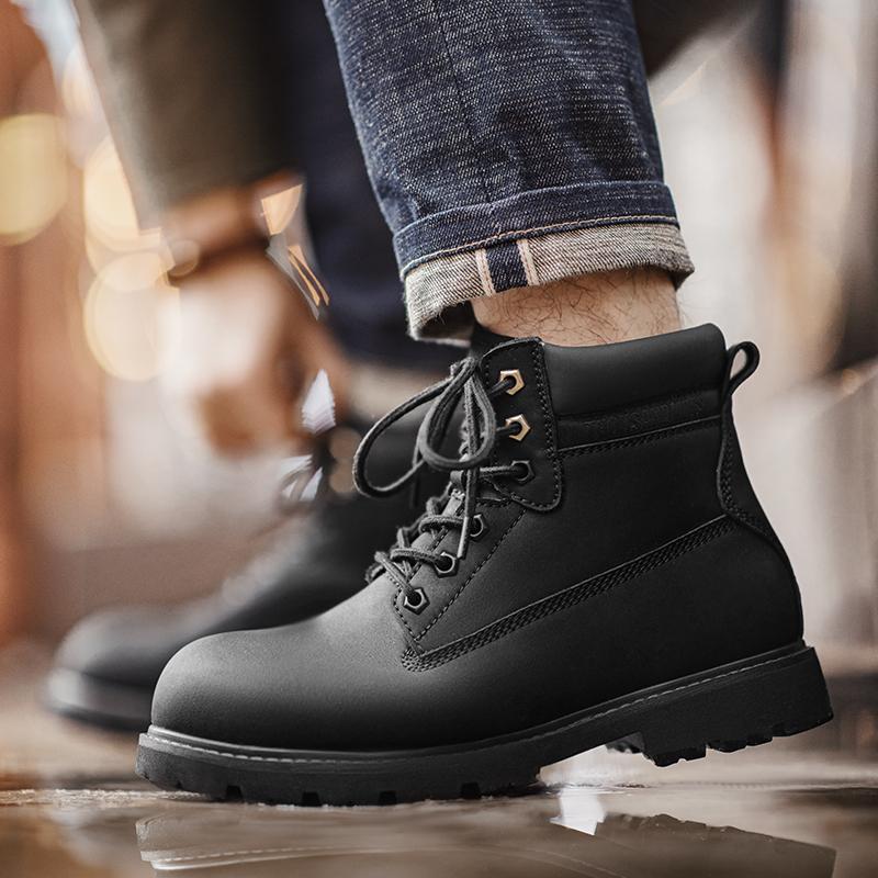 MADEN Workwear Black Boots