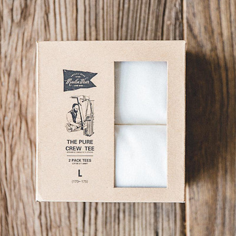 MADEN Herren-T-Shirt aus 100 % Baumwolle (schweres Material) – Klassisches Basic-T-Shirt (Geschenkbox) 