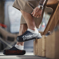 Zuecos impermeables de chef slip-on de peso pesado MADEN