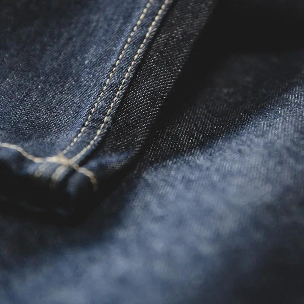 마덴 테이퍼드 청바지 – 루즈 핏 12.8oz 세탁된 데님 배기 캐주얼 바지 남성용