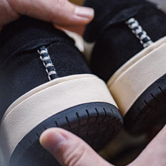 MADEN Herren Color-Block Low-Top Canvas Sneaker