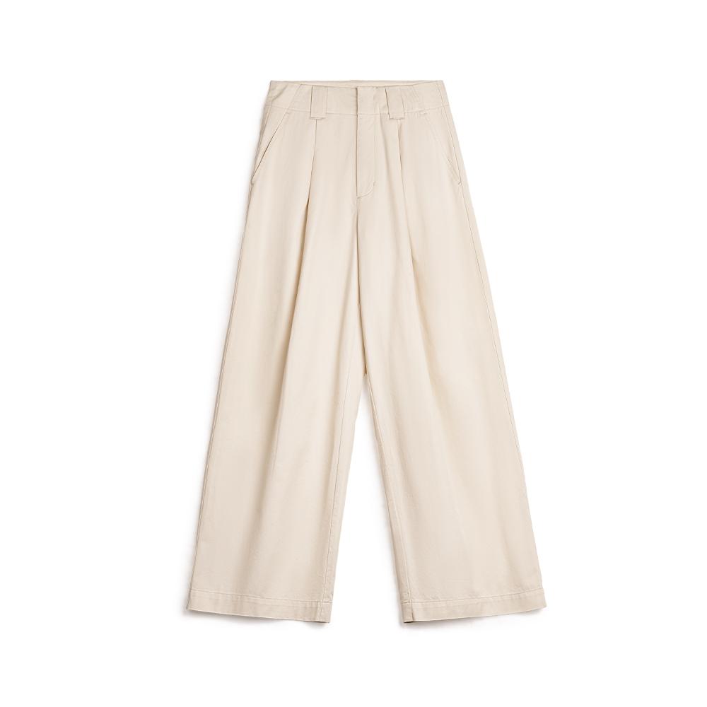 Maden Women's Linen Wide-leg Pants Casual Chic Summer