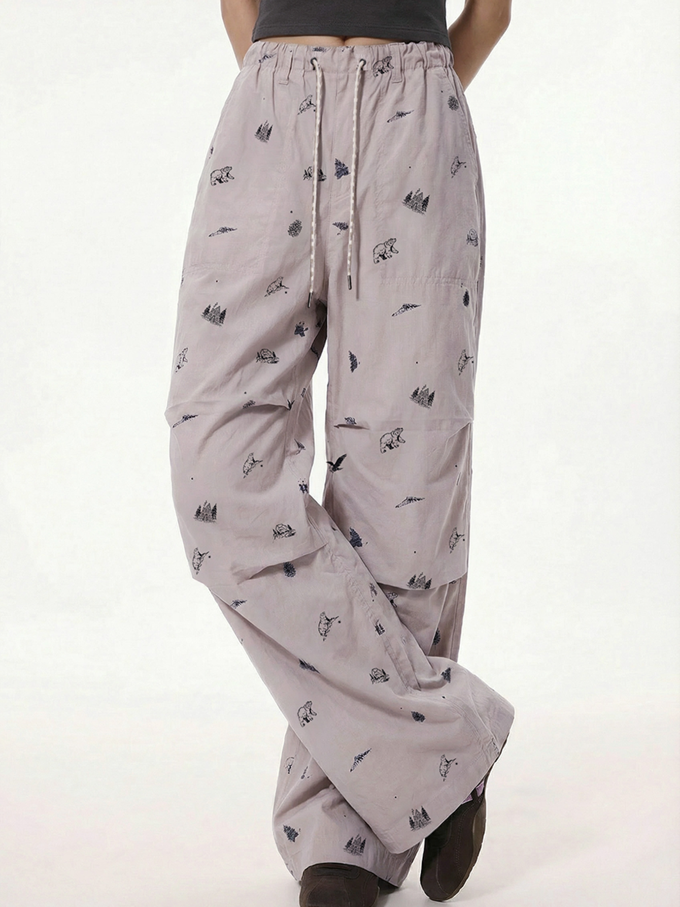 MADEN Camping Graphic Paratrooper Pants