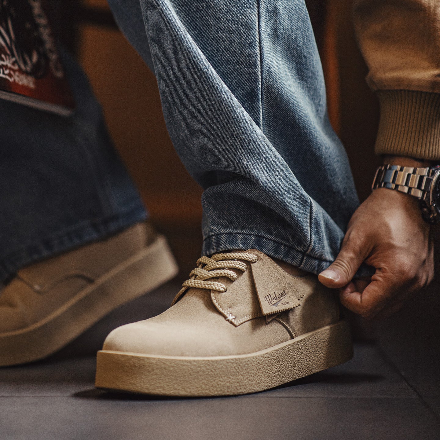 Chaussures désert basses MADEN Retro Rock '60 
