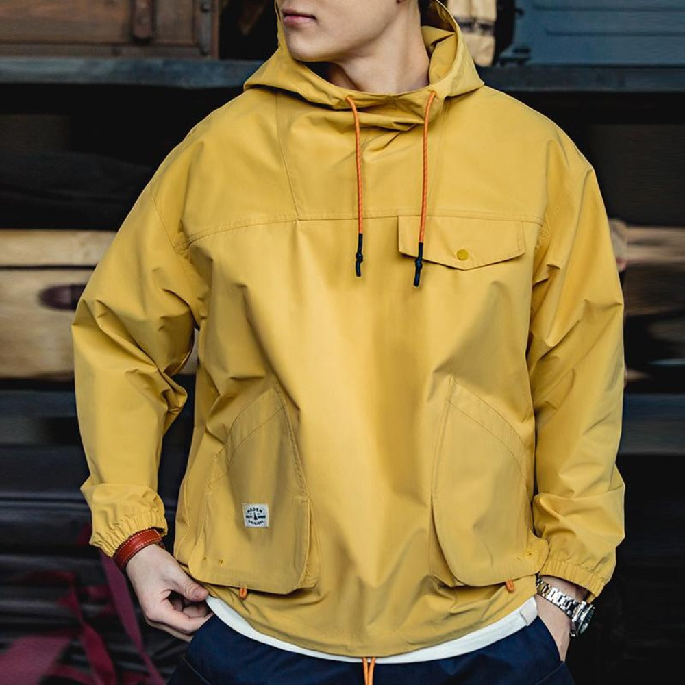 MADEN Herren Outdoor Kapuzenjacke