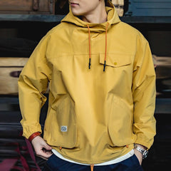 MADEN Herren Outdoor Kapuzenjacke