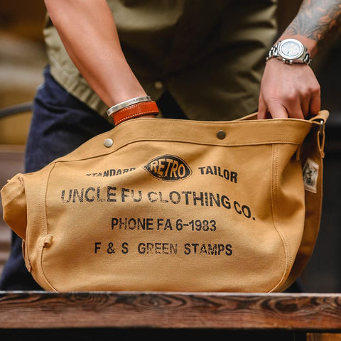 MADEN Canvas-Tragetasche 