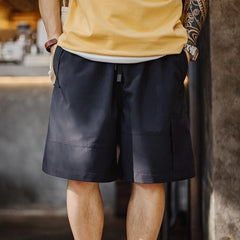 Pantalones cortos cargo utilitarios retro MADEN con seis bolsillos