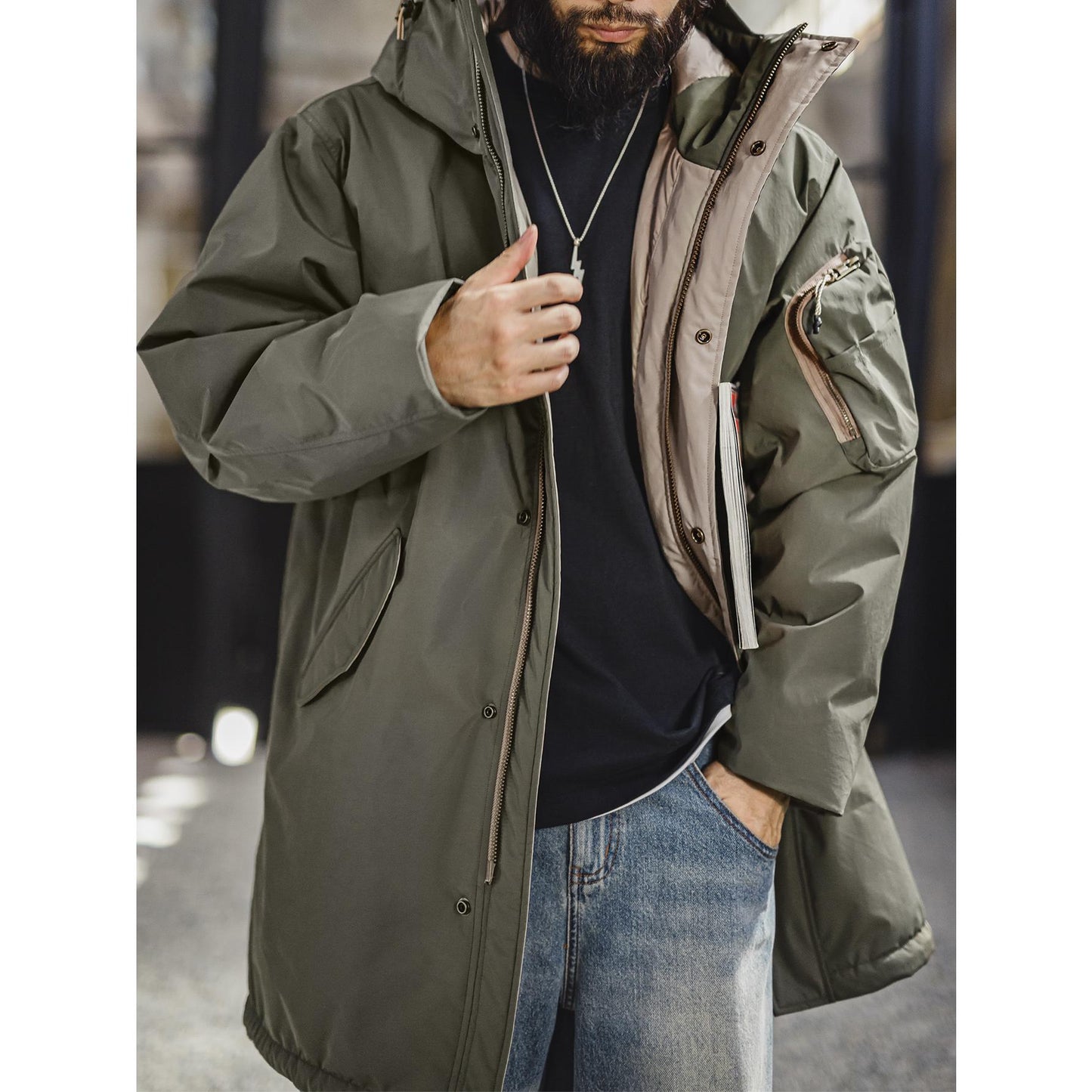 MADEN M51 Fishtail  Down Coat