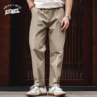 MADEN Straight Leg Chinos Relaxed Fit
