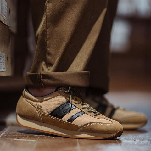 MADEN Retro 80er Jahre Low-Top Joggingschuhe 