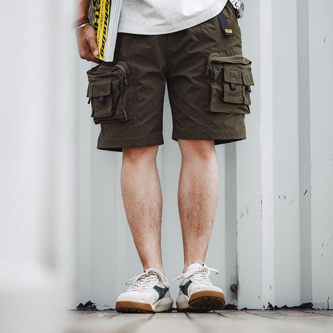 MADEN Herren-Sportschuhe mit niedrigem Schaft, dicker Sohle, atmungsaktivem Wildleder, vielseitigen Freizeitschuhen für Herren, Retro-Laufschuhen 