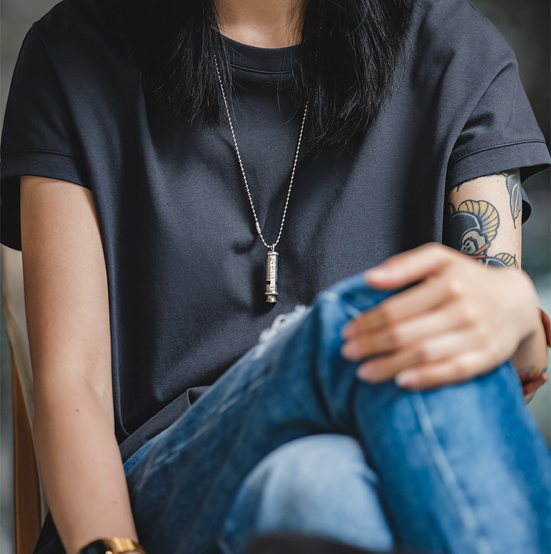 Camiseta ajustada de seda helada para mujer MADEN