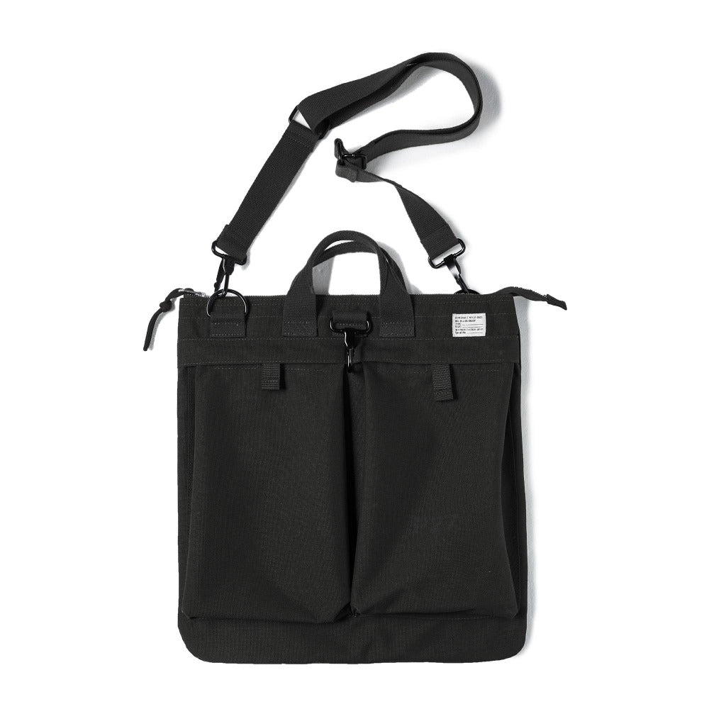 MADEN Retro Canvas Helm Messenger Schultertasche