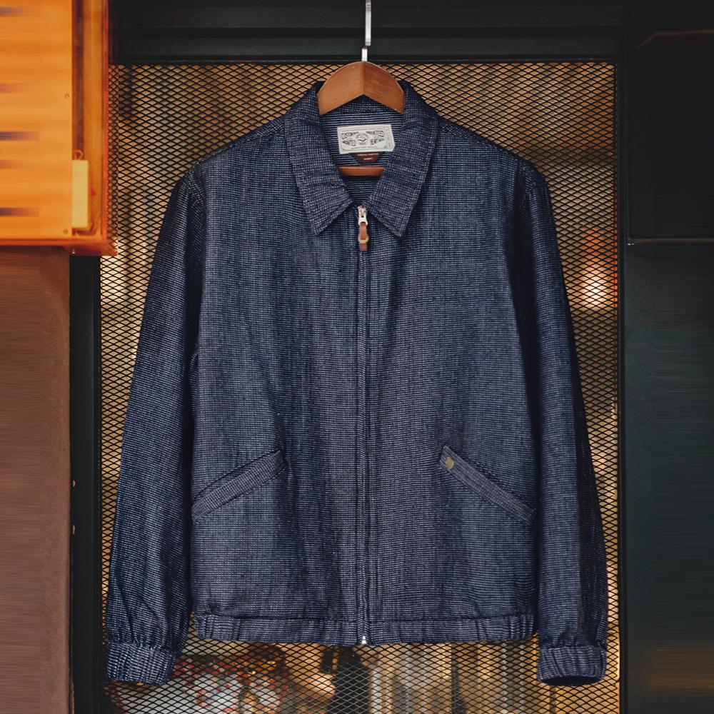 MADEN Retro Denim Cityboy Lapel Jacket