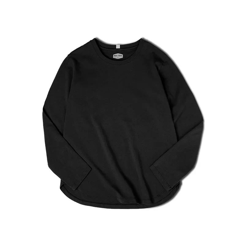 MADEN Damen Langarmshirt – 100% Baumwolle