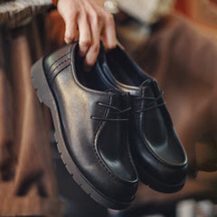 MADEN Moccasin-Stil Derby Loafer Schuhe