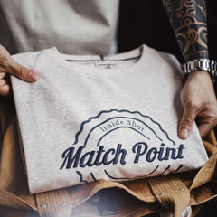 Áo thun thêu Match Point MADEN