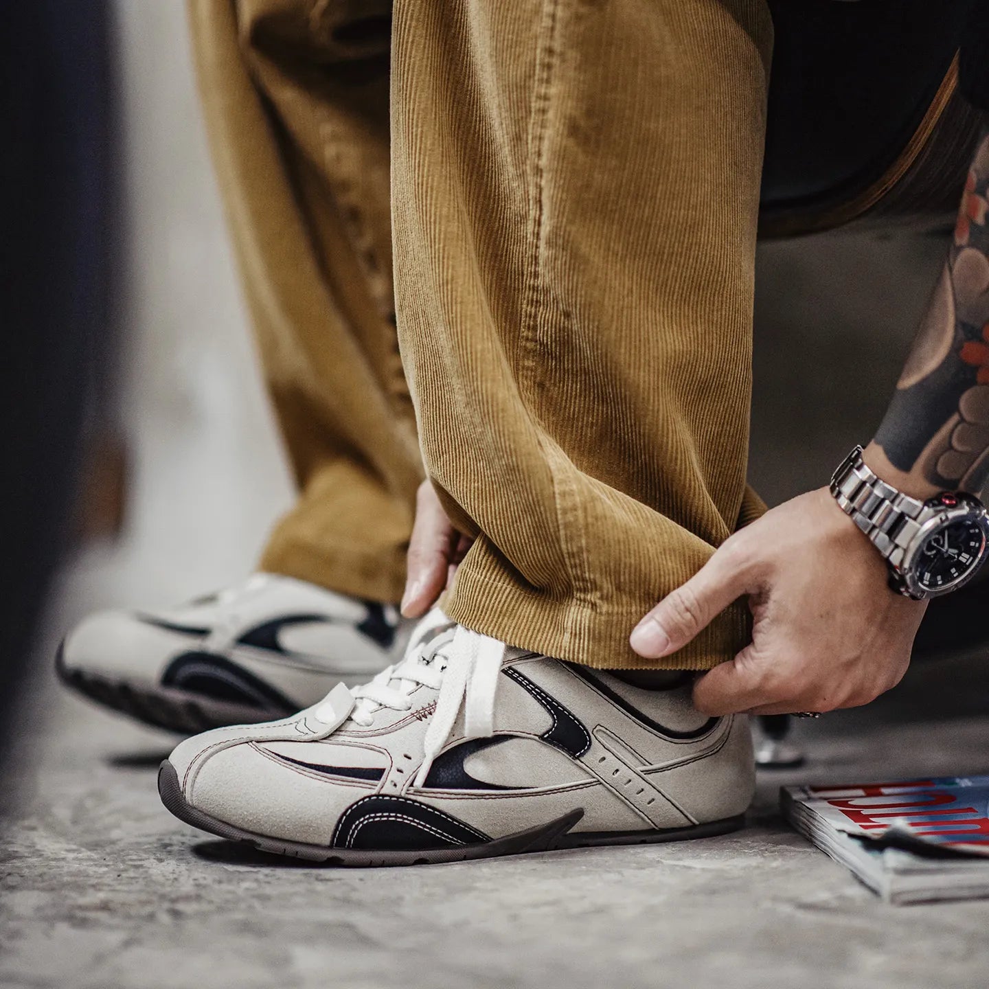 MADEN Barefoot Racing Trainer Shoes