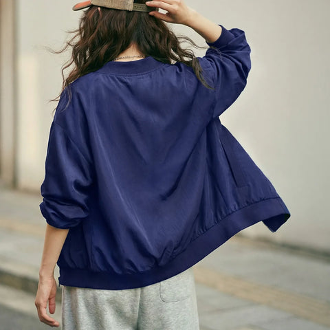 MADEN Women's Bomber Jacket