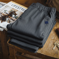 MADEN Herringbone Pleated Pants