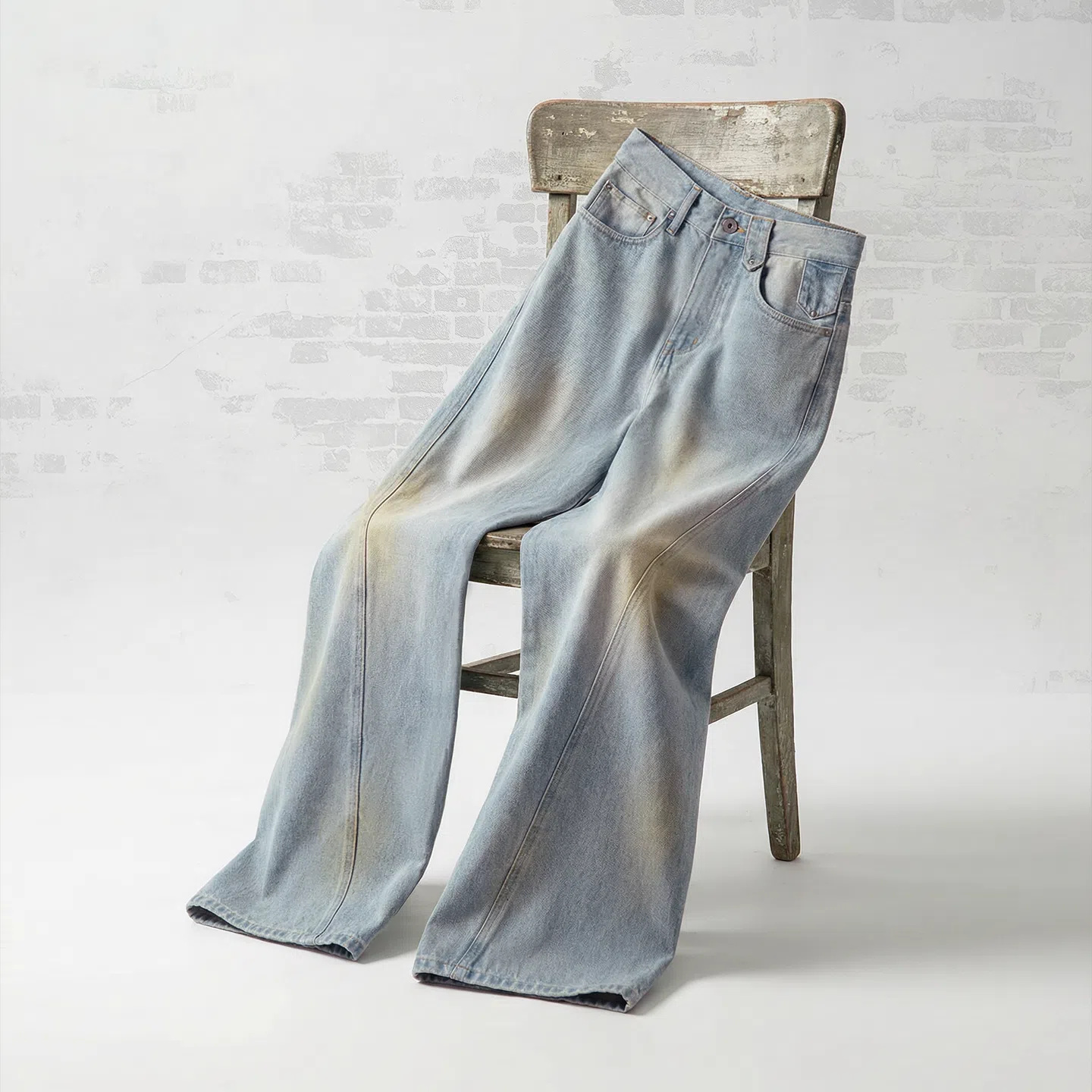 MADEN Women's Dusty Fade Jeans