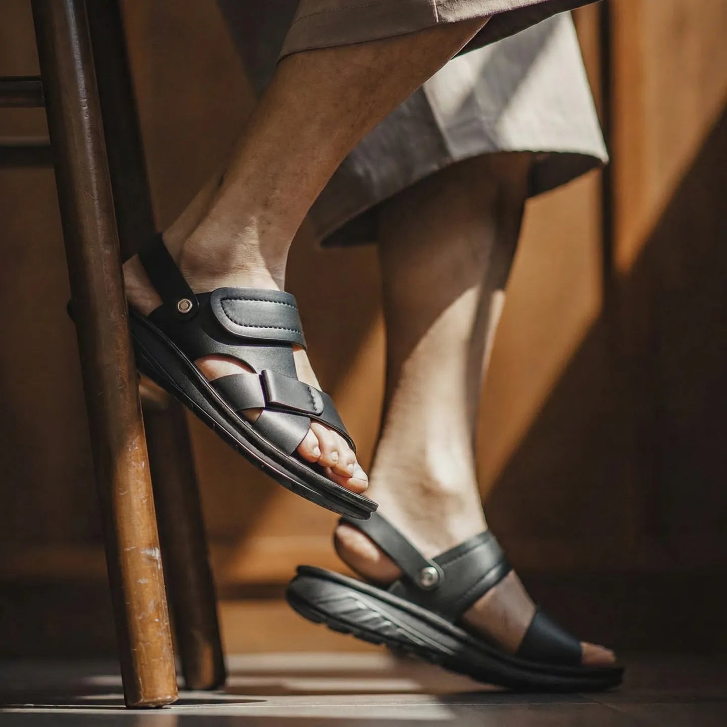 MADEN Men's Slingback Sandals