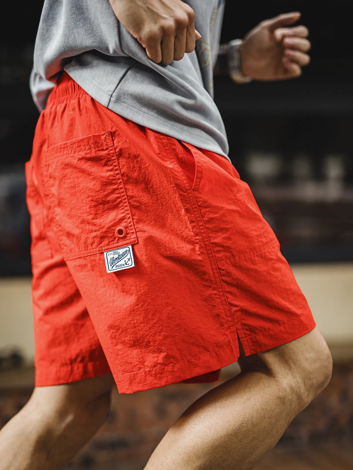 MADEN Orange Beach Vacation Shorts