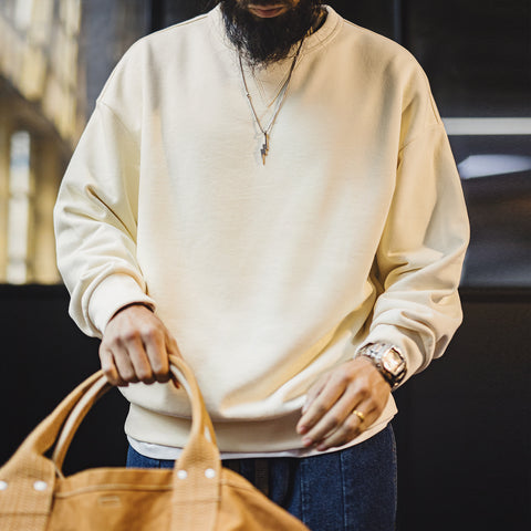 MADEN Cotton Blended Sweatshirt