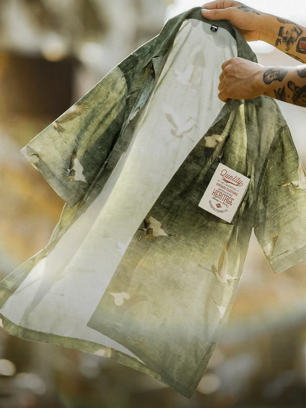 MADEN Lyocell Short Sleeve Shirt