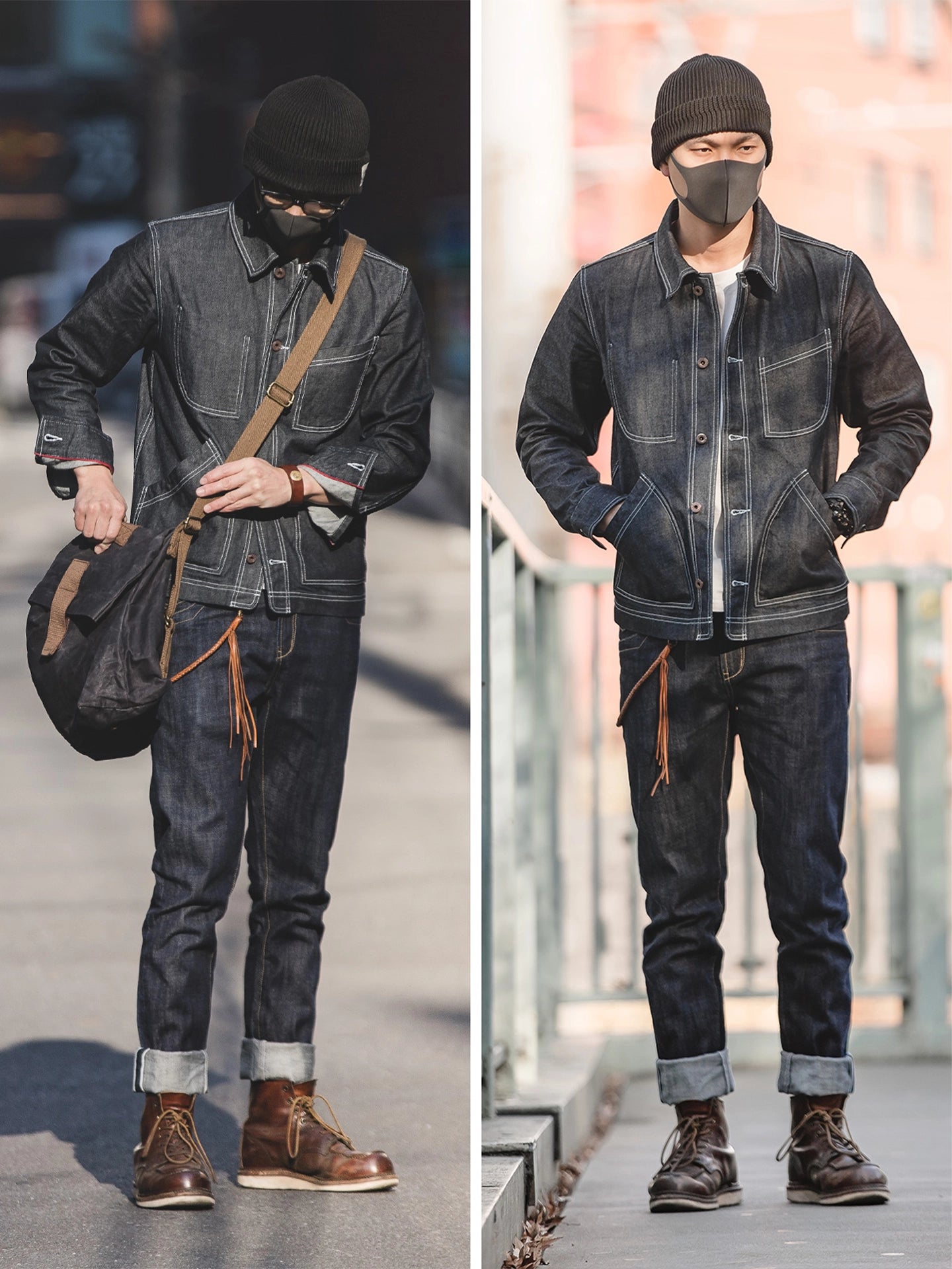 Jean à boucle Maden 14oz Selvedge 