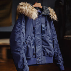 MADEN N2A Detachable Fur Collar Parka