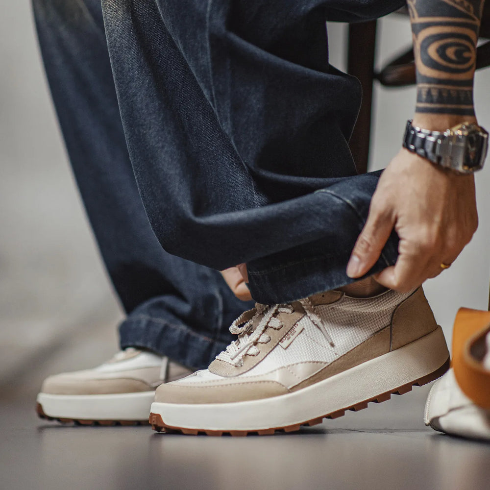 MADEN Chunky Mesh Waffle Sneakers