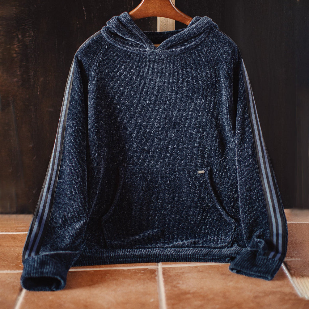 MADEN Chenille Heavyweight Knit Hoodie
