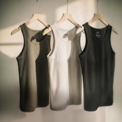MADEN Damen Tanktop mit integriertem BH
