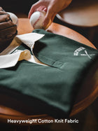 MADEN Colorblock Baseball Embroidery Heavyweight Cotton Polo thumbnail