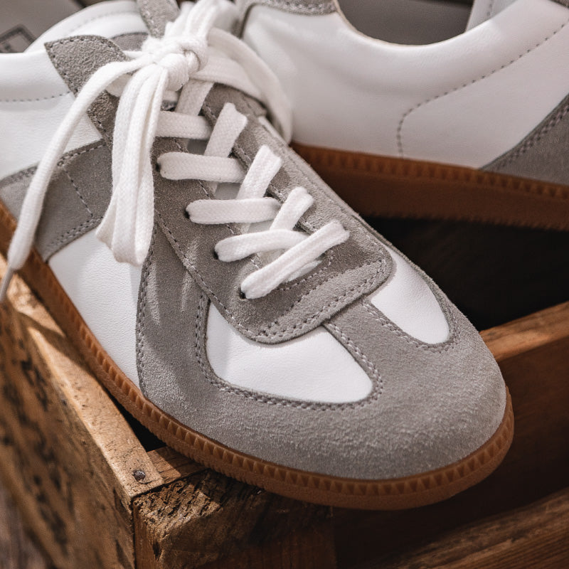 MADEN Damen Graue deutsche Sneaker