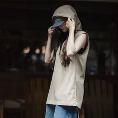 MADEN Women's Hooded Utility Vest